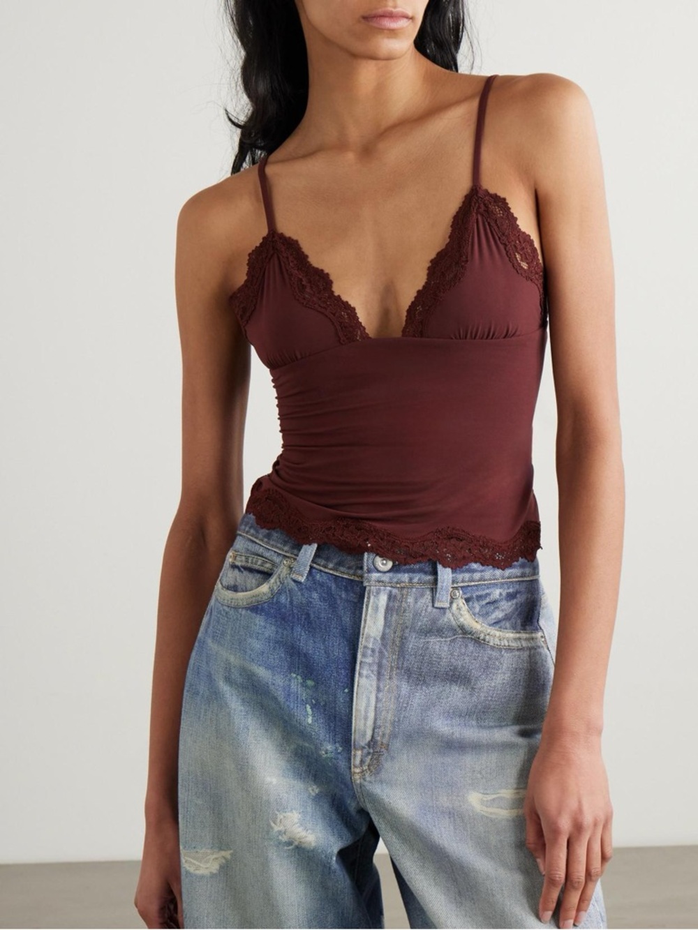 SOLD Skims Fits Everybody Lace Triangle Cami